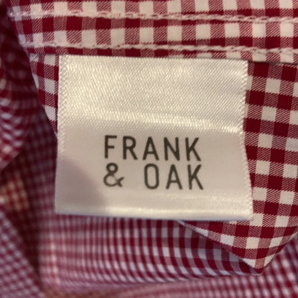 FRANK & OAK Men’s Button Down Shirt 100% Cotton Size S - Picture 5 of 9